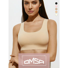 Топ Omsa, размер 52, бежевый