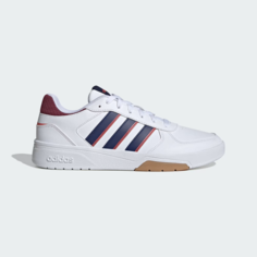 Кроссовки adidas Rivalry Low, размер 9,5 UK, Cloud White / Dark Blue / Preloved Scarlet