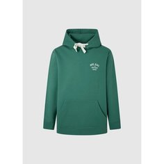 Толстовка Pepe Jeans, размер L, , зелeный
