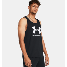 Майка спортивная Under Armour, размер S, черный
