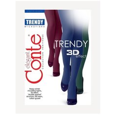 Колготки Conte elegant TRENDY 150, р.3, anthracite, 150 den, размер 3, anthracite