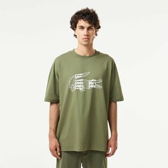 Футболка LACOSTE, размер T7, хаки