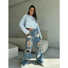 Джемпер размер 42/48, , небесно-голубой Di Boutique