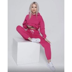 Костюм спортивный Jools Fashion, размер XXL, розовый