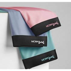 Трусы MiiOW, комплект из 3 шт., размер 2XL, зеленый, розовый, серый