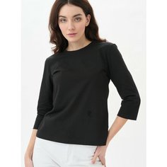 Лонгслив Uzcotton, размер 40-42\XS, , чёрный