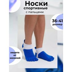 Носки , размер 36-41, синие нет