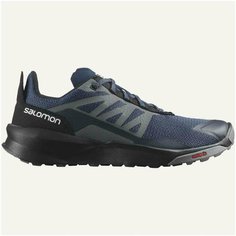 Кроссовки Salomon, полнота D, размер UK 7.5; EUR 41 1/3; USA 8; 26 см (примерно на российский 40*), blue/black