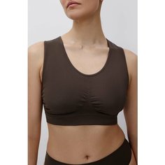 Бюстгальтер belle you, размер 3XL/4XL, коричневый