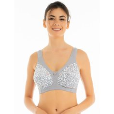 Бюстгальтер Mia-Mella, размер 80D, серый..