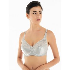 Бюстгальтер Mia-Mella, размер 90D, светло-серый
