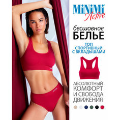 Топ MiNiMi, размер 48/50 (L/XL), красный