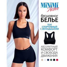 Топ MiNiMi, размер 46/48 (M/L), nero