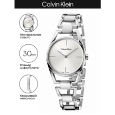 Наручные часы CALVIN KLEIN, серебристый