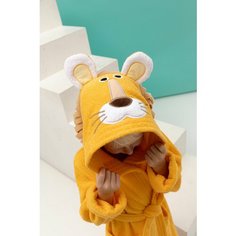 Халат Fluffy Bunny, размер 116-122, Желтый