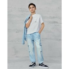 Джинсы Gloria Jeans GJ COOL, размер 4-6л/110-116, синий
