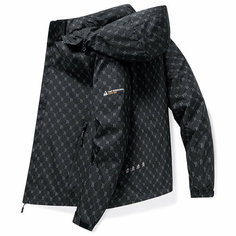 Куртка , размер 4XL, черный No Brand