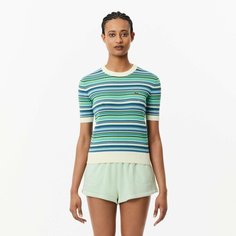 Свитер LACOSTE, размер T34, , зеленый