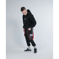 Брюки джоггеры Jogger Street, размер l, черный