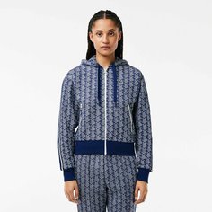 Толстовка LACOSTE, размер T34, , синий/белый