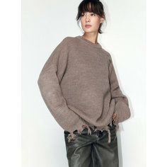 Джемпер Befree Basic, размер M/170, , серо-бежевый