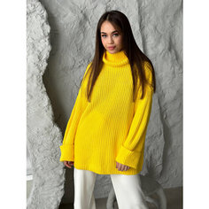 Свитер MATRESHKA_LOVE, размер one size, , Желтый