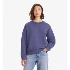 Свитшот Levis Standard Crewneck, размер S, , темно-синий Levis®