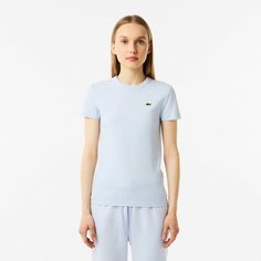 Футболка LACOSTE, размер T38, светло-голубой