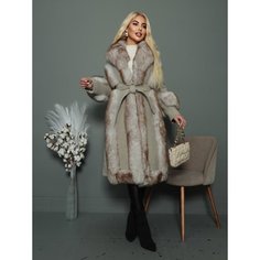 Дубленка, размер XL, бежевый La Ski