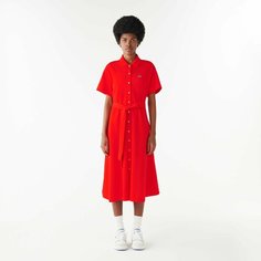 Платье LACOSTE, размер T44, красный