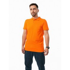 Поло Uzcotton, размер 56-58\3XL, оранжевый