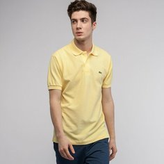 Поло LACOSTE Classic Fit, размер T7, желтый