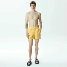 Шорты для плавания LACOSTE, размер TL, Желтый