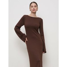 Платье KIVI CLOTHING, размер 40-46, Шоколадный