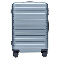 Чемодан NINETYGO Rhine Luggage, 66 л, размер 24", синий