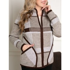 Кардиган Rovental, размер 48, , кофейный