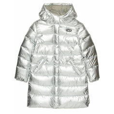 Куртка DIESEL, размер 130, серебряный