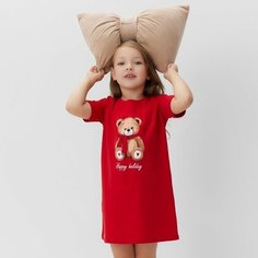 Футболка Kaftan, размер 98/104, красный