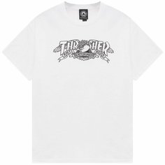 Футболка THRASHER, размер XL, white