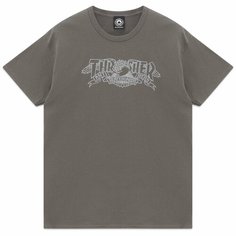 Футболка THRASHER, размер M, charcoal