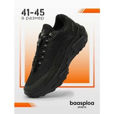 Кроссовки BAASPLOA, размер 44, чёрный