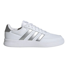 Кеды adidas BREAKNET 2.0, размер 6 UK, белый/серебристый