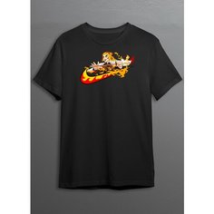 Футболка CherryPie Аниме, размер XXL, черный