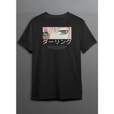 Футболка CherryPie Аниме, размер 3XL, черный
