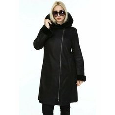 Дубленка классика BILGINS, размер 52, черный