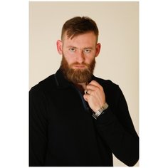 Поло ТД Коллекция, размер 3XL, темно-синий