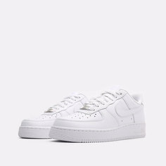Кроссовки NIKE Air Force 1 07, размер 9US 42.5 EUR 27 CM, белый