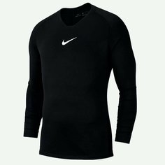 Термобелье верх NIKE Park First Layer LS, размер XL, черный
