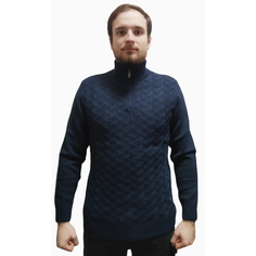 Свитер KINGWOOL, размер 52, , темно-синий