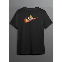 Футболка CherryPie Аниме, размер XL, черный
